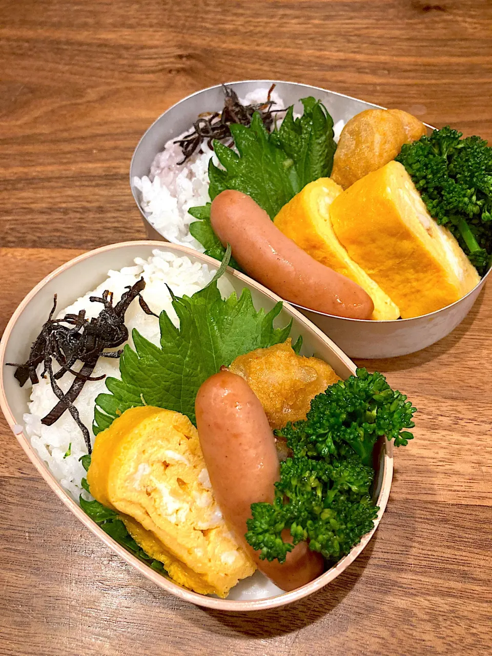 Snapdishの料理写真:2021.3.30.春休みの子供達のお弁当🍙|りいたあさん