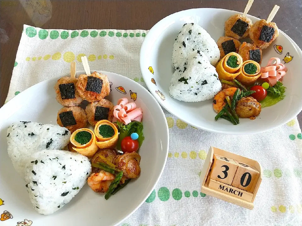 Snapdishの料理写真:🍴息子達のゆる～い置き弁|tomoさん