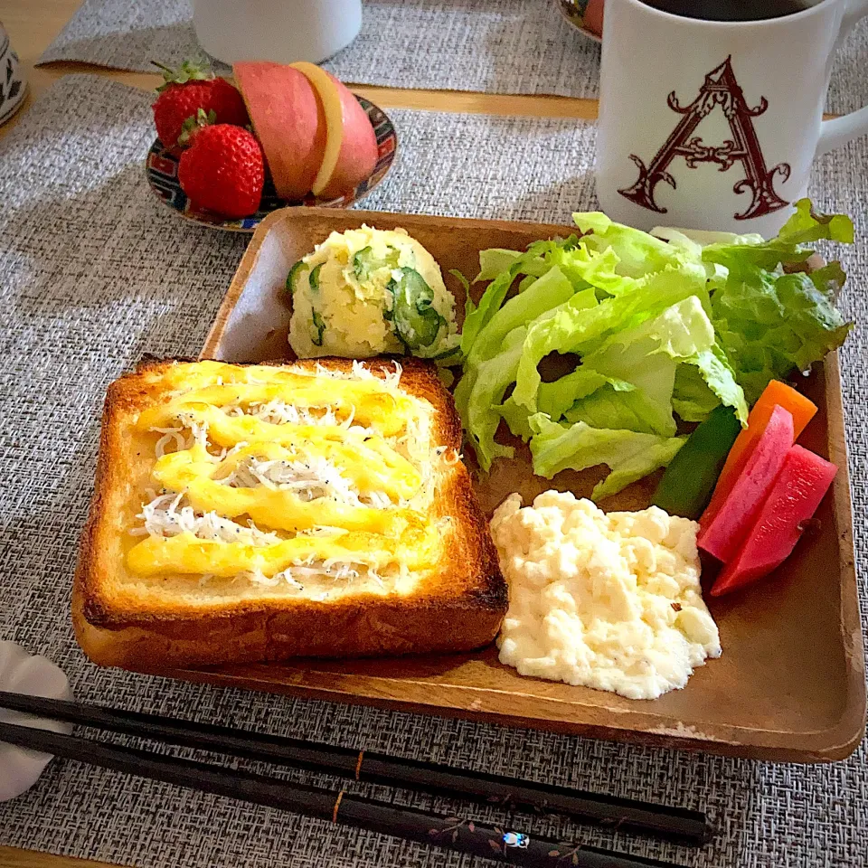 朝食|ツインうさぎさん