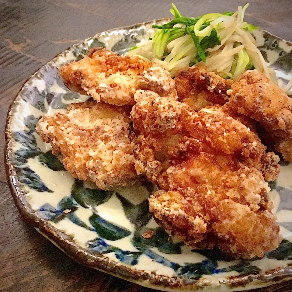 Snapdishの料理写真:鶏の唐揚げ　ザクザク食感|イナコさん