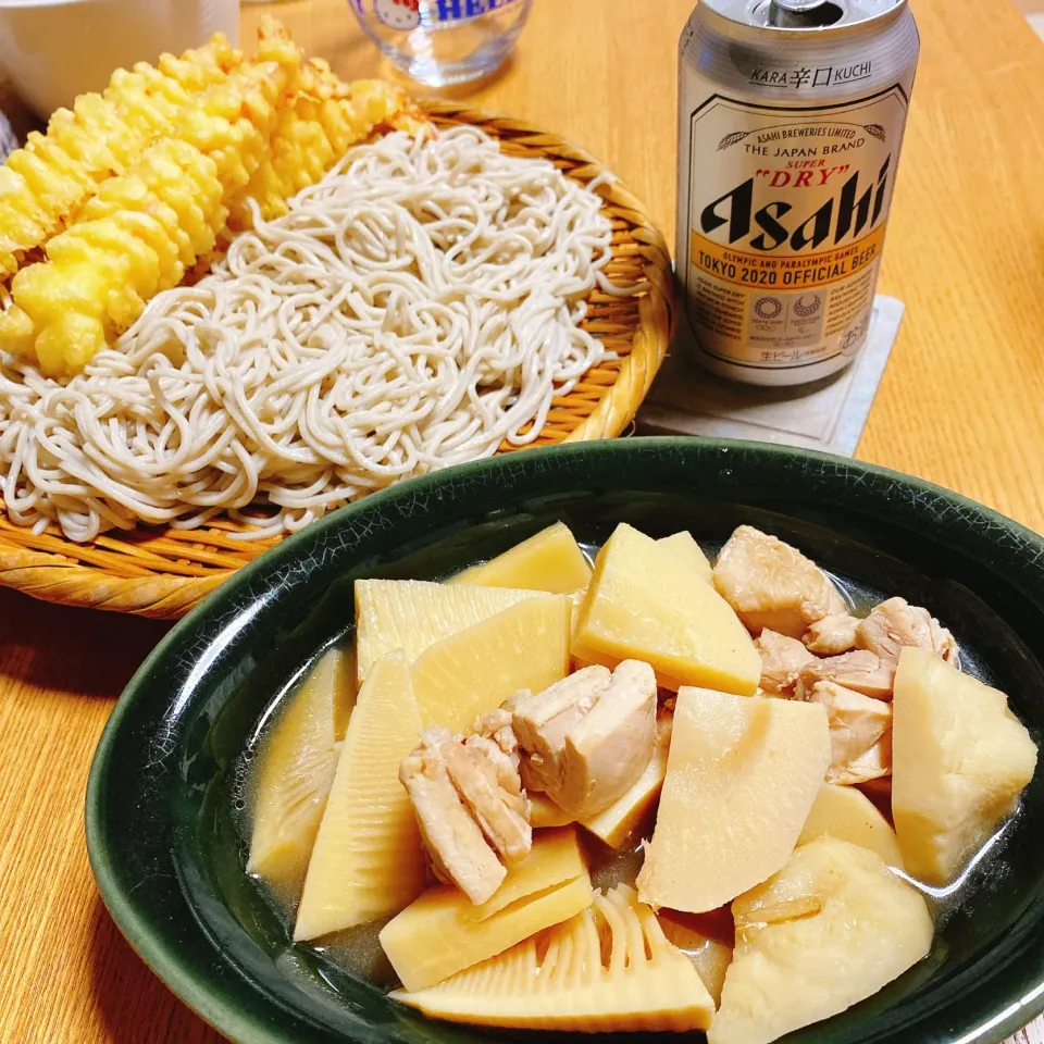 ‪‪海老天ざる
‪‪タケノコと鶏肉の煮物|naoさん