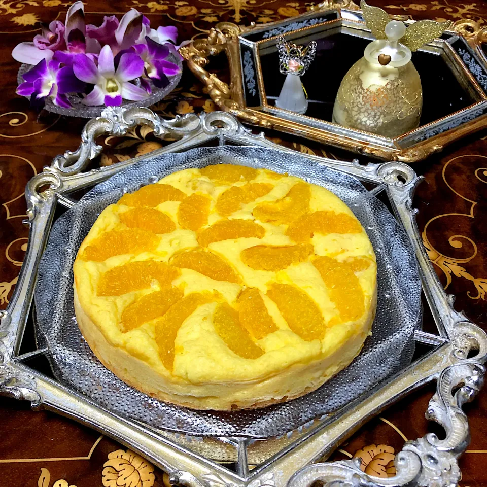 伊予柑🍊おからヨーグルトケーキ🌸|henryさん