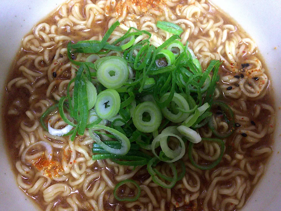 Snapdishの料理写真:味噌ラーメン(赤味噌入)|ばーさんさん