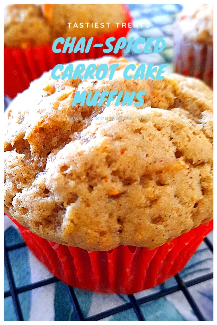 Vegan Chai-spiced Carrot-cake muffins|Cooking with Mum 2020さん