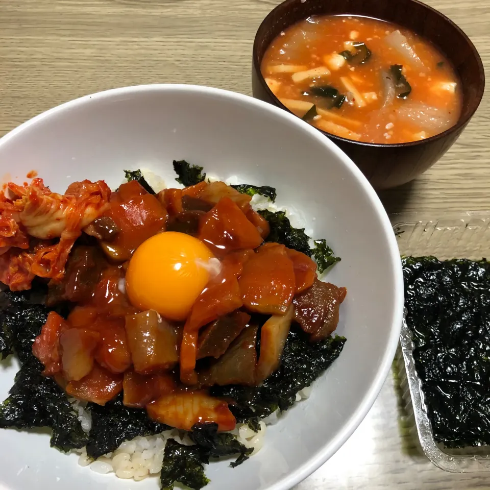 Snapdishの料理写真:韓国風海鮮丼|seiko Oさん