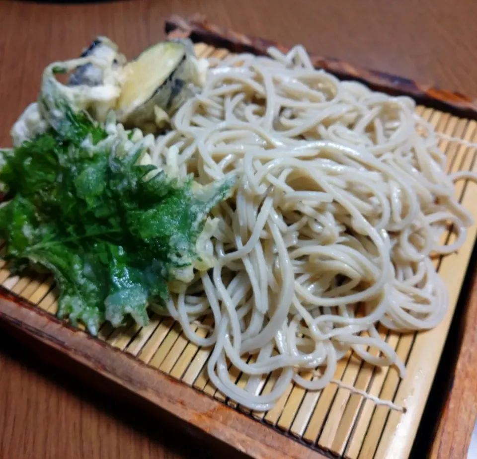 朝からお蕎麦打ち|シンバママさん