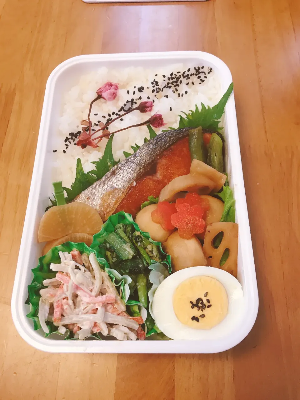 ♡パートナーのお弁当♡3月31日水曜日♡|♡Fille√chie♡さん