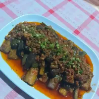 Chilli con karne eggplant..|Karen A. Canjaさん