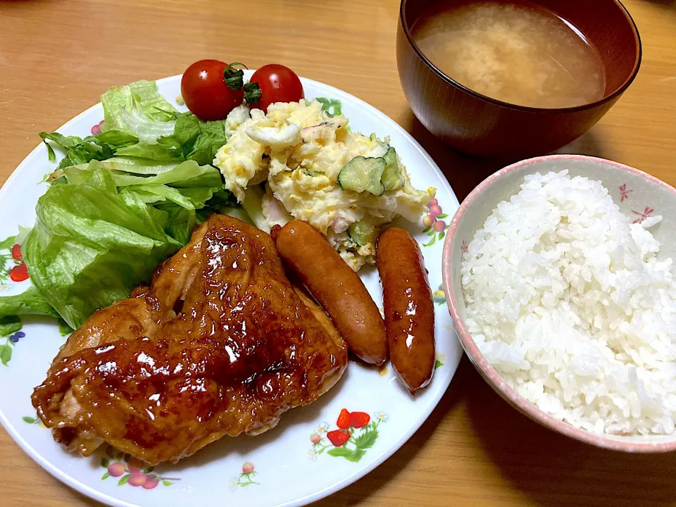 照り焼きチキン&ポテトサラダ|sinさん