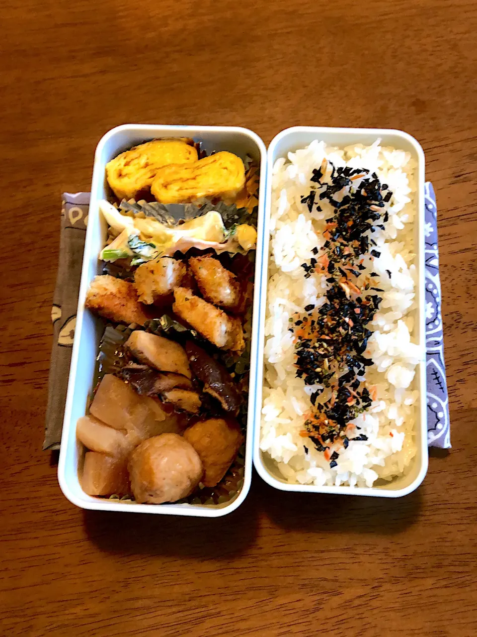 Snapdishの料理写真:4/1のお弁当|るりさん