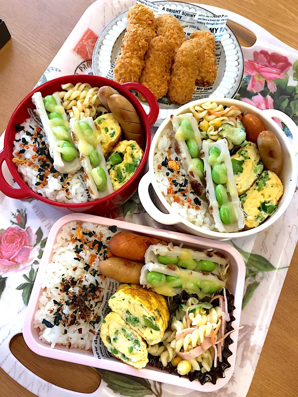 春休み🌸親子弁当🍙|ピヨまるさん