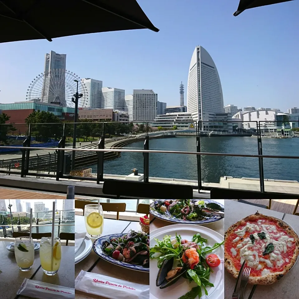 横浜ハンマーヘッドでイタリアンランチ🍕🌊|しまだ ちえこさん