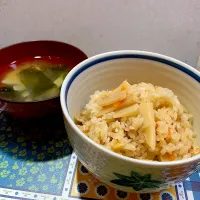 筍ご飯と若竹お味噌汁|Kimikoさん