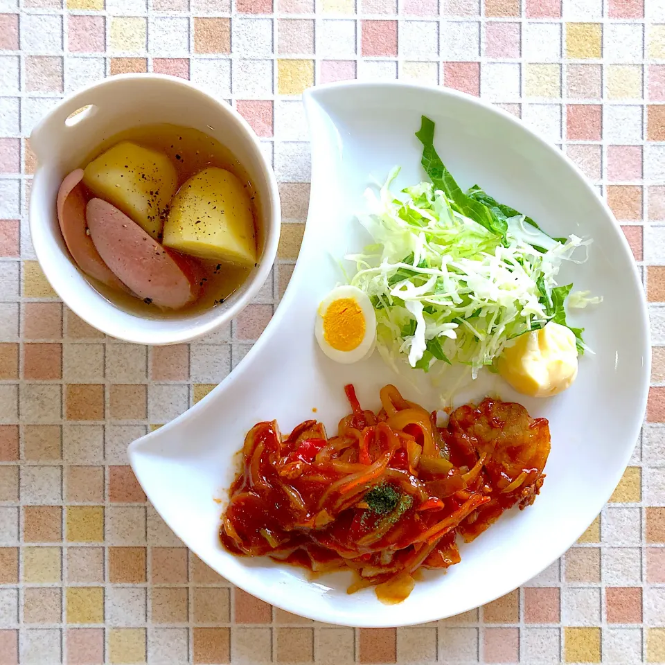 Snapdishの料理写真:今日のランチ|ラルーンドエストさん