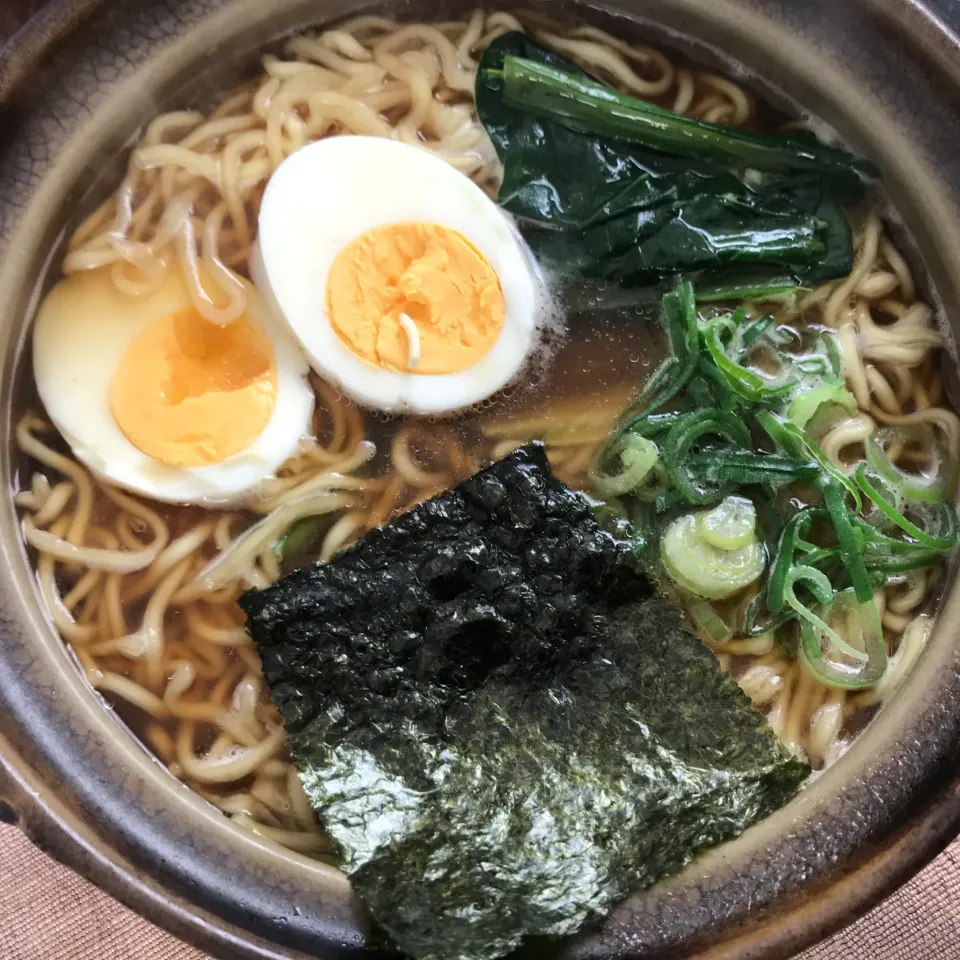 鍋焼き醤油ラーメン|純さん