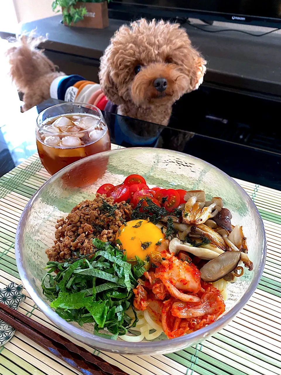 ゆかりさんの料理 レンジde簡単👌肉味噌ピリ辛和え麺🙆‍♀️|ゆかりさん