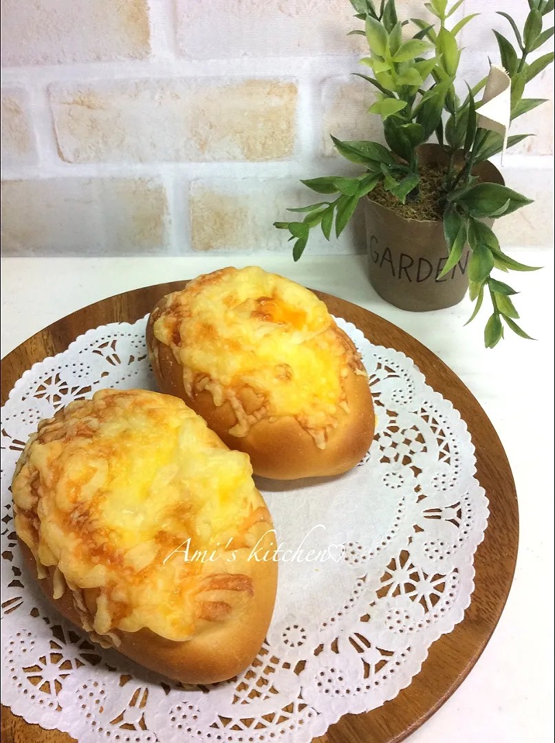 ３種のチーズパン😆🧀|あみさん