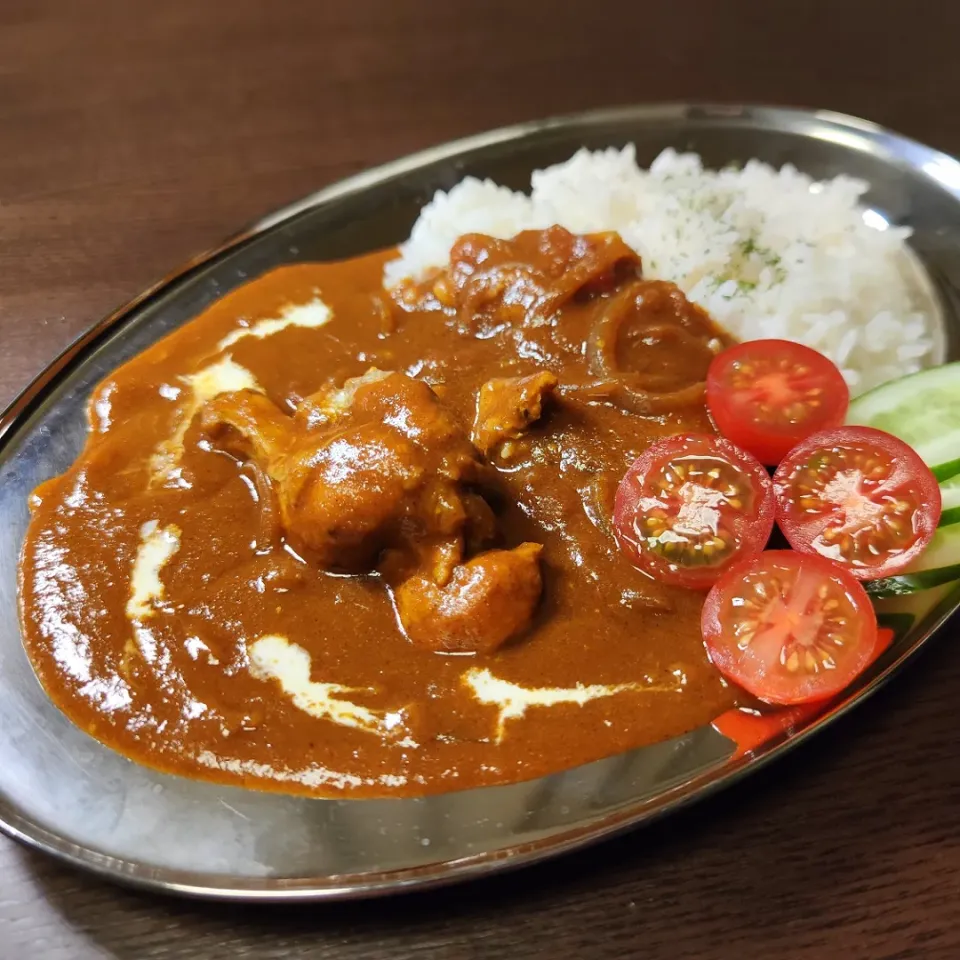 海上自衛隊のバターチキンカレー|マーガリンさん