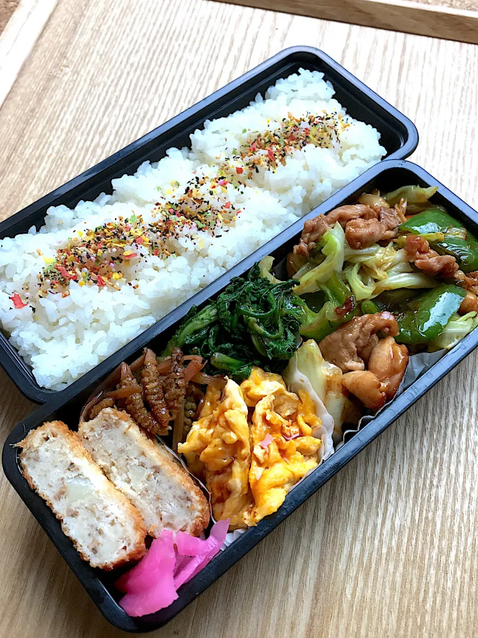 回鍋肉弁当|二キィさん