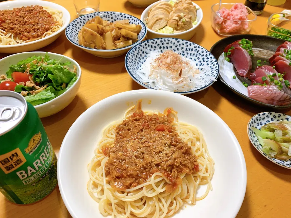 Snapdishの料理写真:昨日の夜ご飯✩.*˚2021.4.1.|kimikimiさん