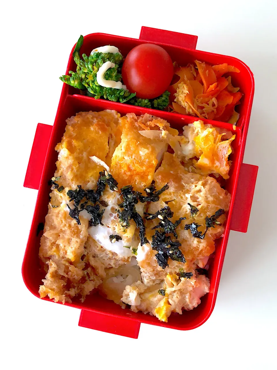 カツ丼弁当♪|ikumonさん