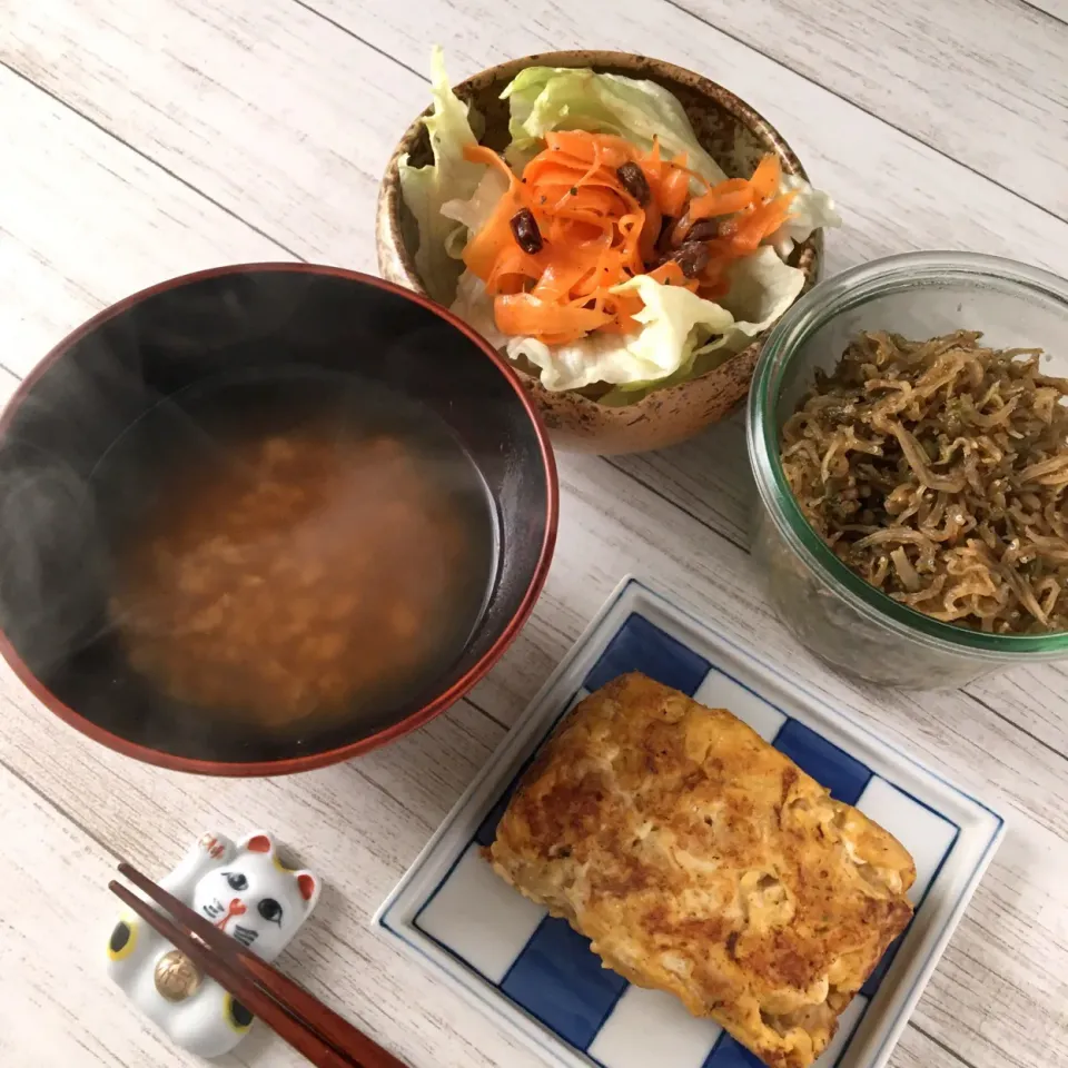 Snapdishの料理写真:茶がゆ定食|はるさん