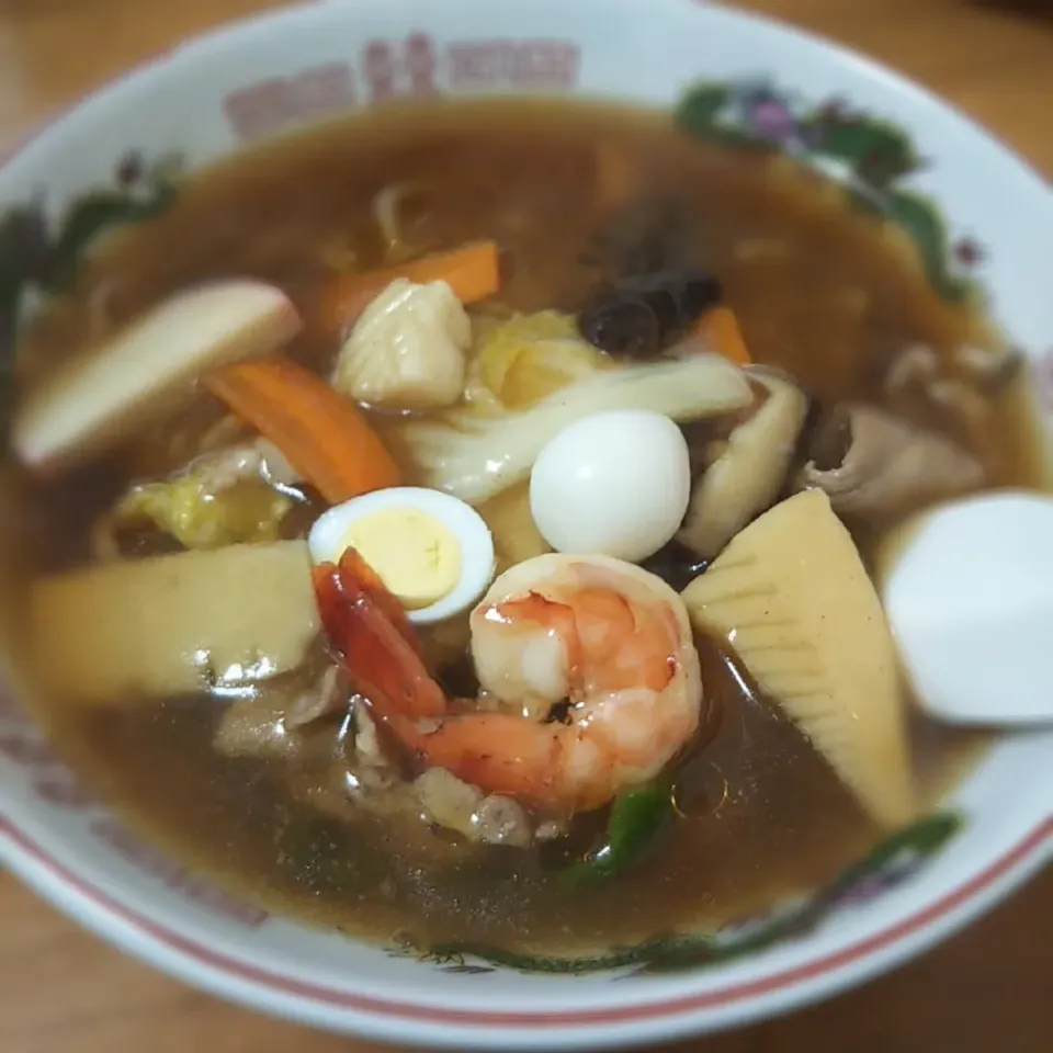 Snapdishの料理写真:中華あんかけラーメン|歌津八番クリニックさん