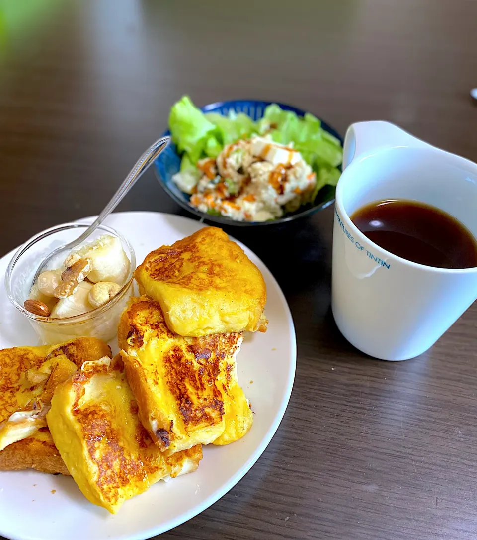 またまた甘酒フレンチトースト❤️|ちぐあささん