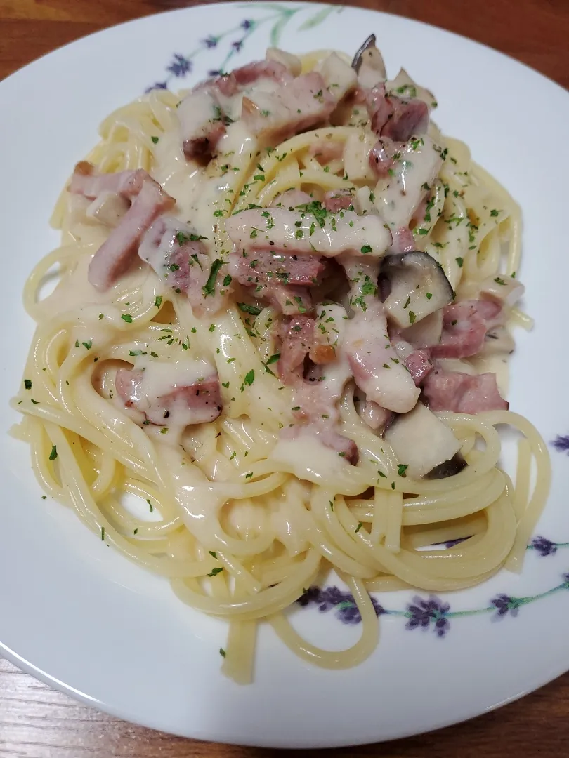 My homemade carbonara|gabbysnowさん