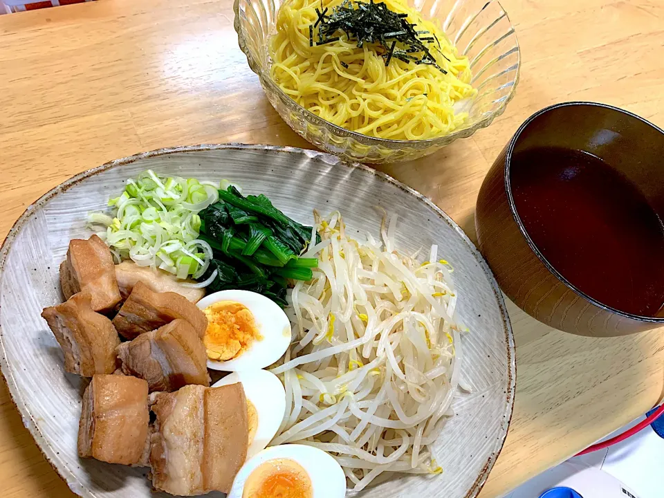 冷やしラーメン豚バラ焼豚|ゆさん