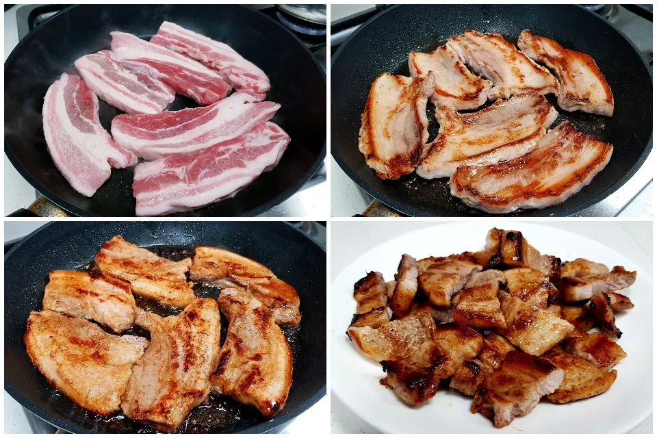 pan-seared pork belly|steven z.y.さん