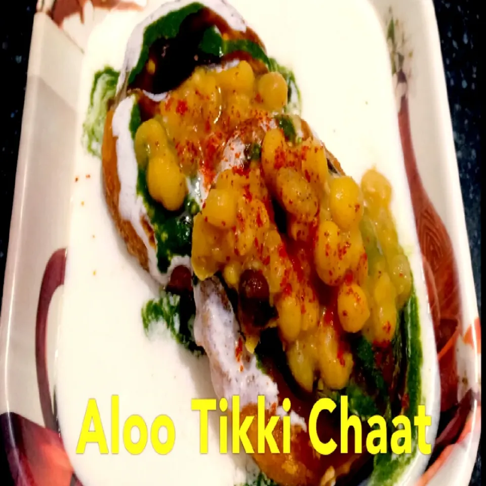 Aloo Tikki Chaat|jyotiさん