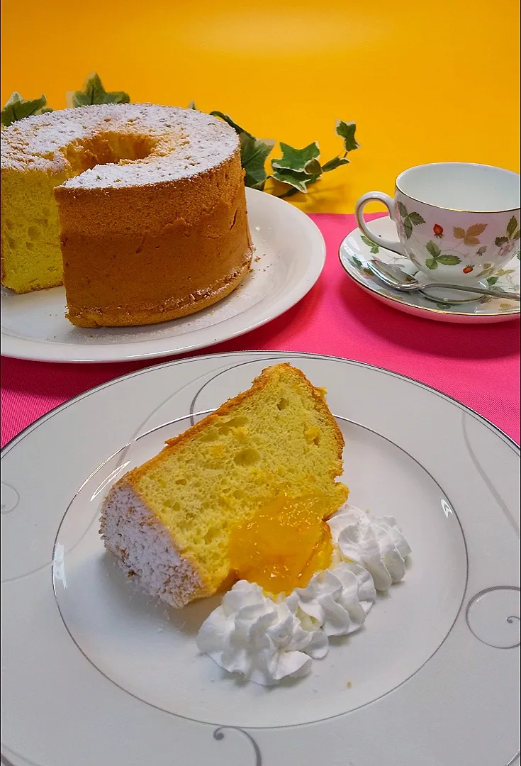 シフォンケーキ焼けたよ～♪|マイケルの料理さん