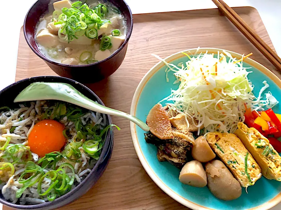 Snapdishの料理写真:日曜にはたっぷり朝ごはんが食べたい！|KKOさん