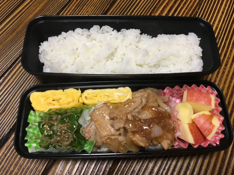 春休みの課題お弁当　息子作|ようか✩.*˚さん