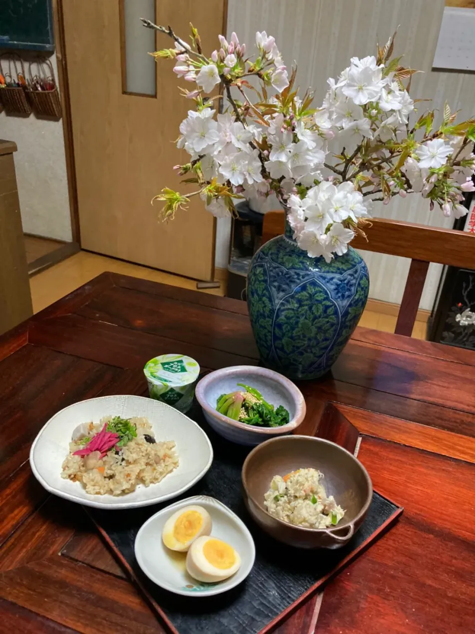 Snapdishの料理写真:grandmaの晩ごはん☆4月1日|kaoriさん