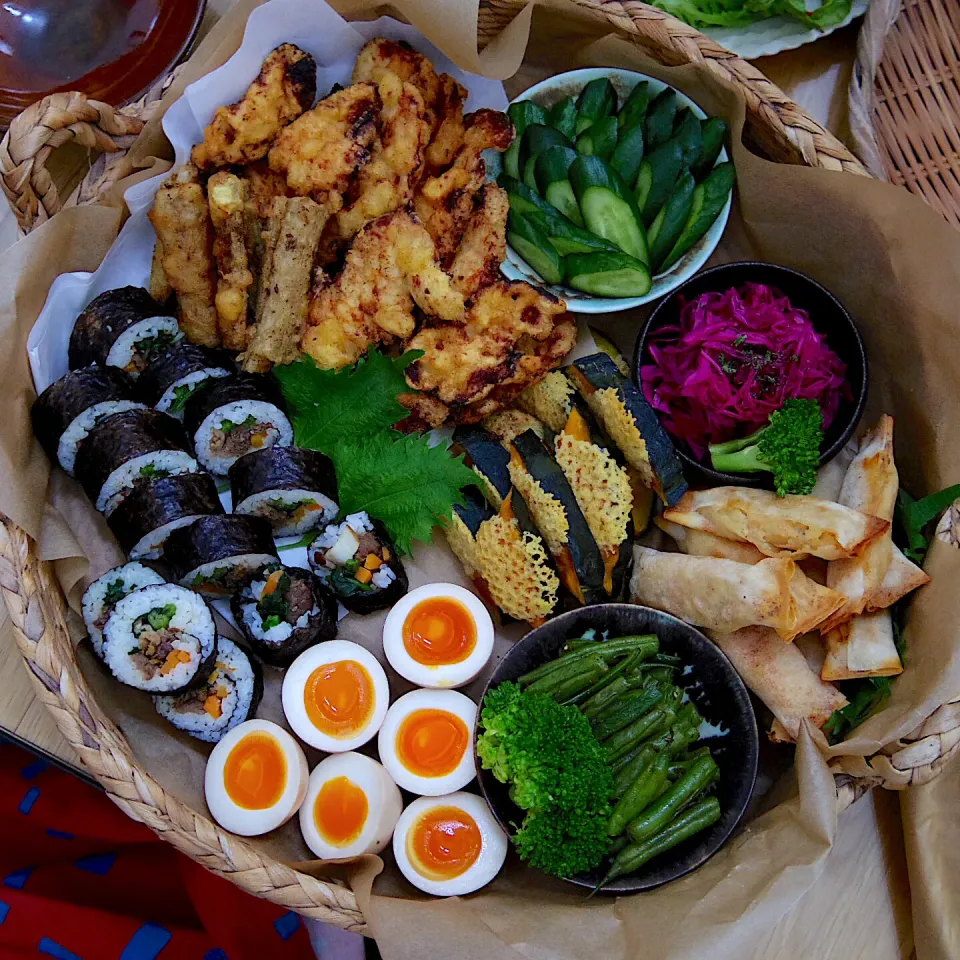 おうちお花見🌸弁当|@chieko_tanabe_さん