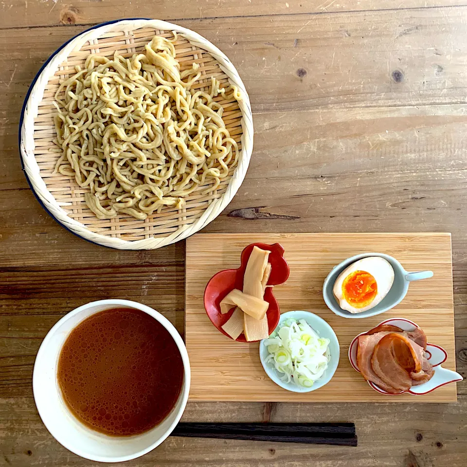 おうちで製麺した麺でつけ麺|fucucoさん