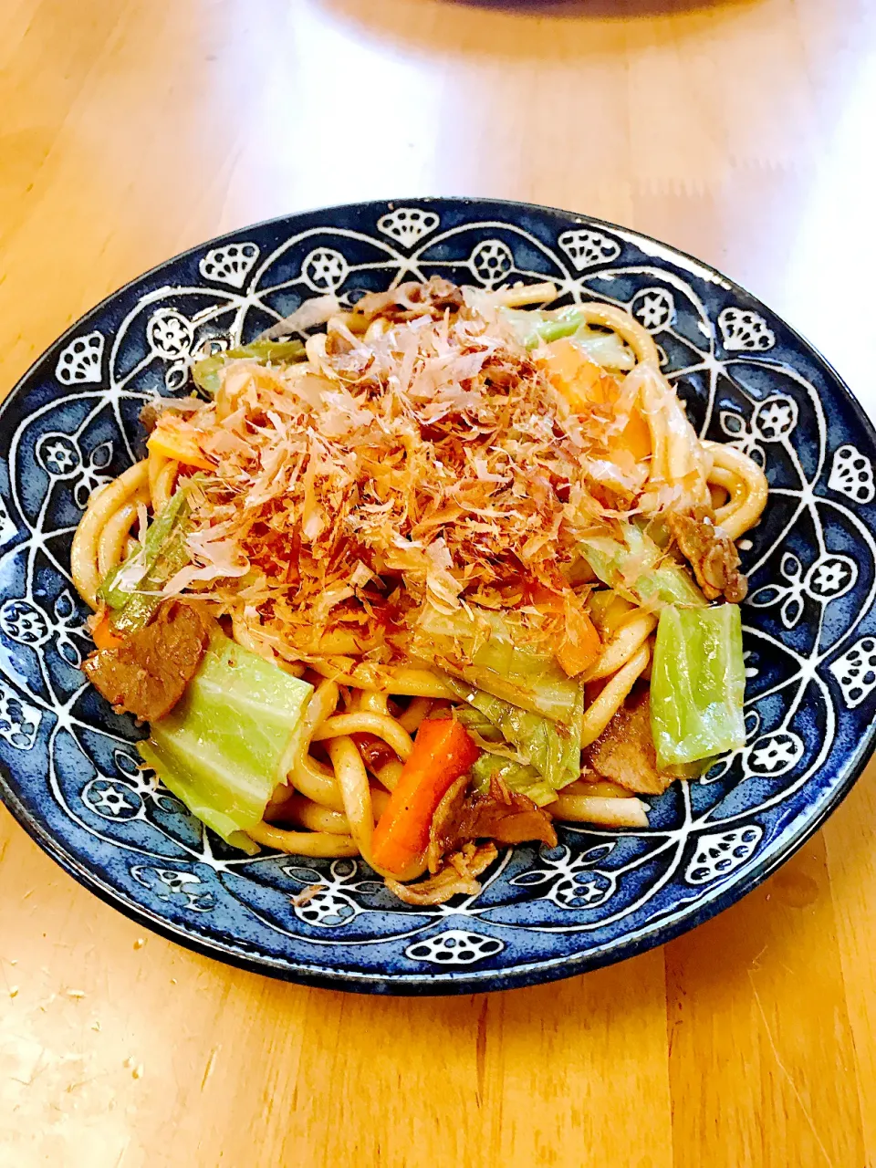 ♡今日のランチ♡ソース焼うどん♡令和3年4月5日月曜日♡|♡Fille√chie♡さん