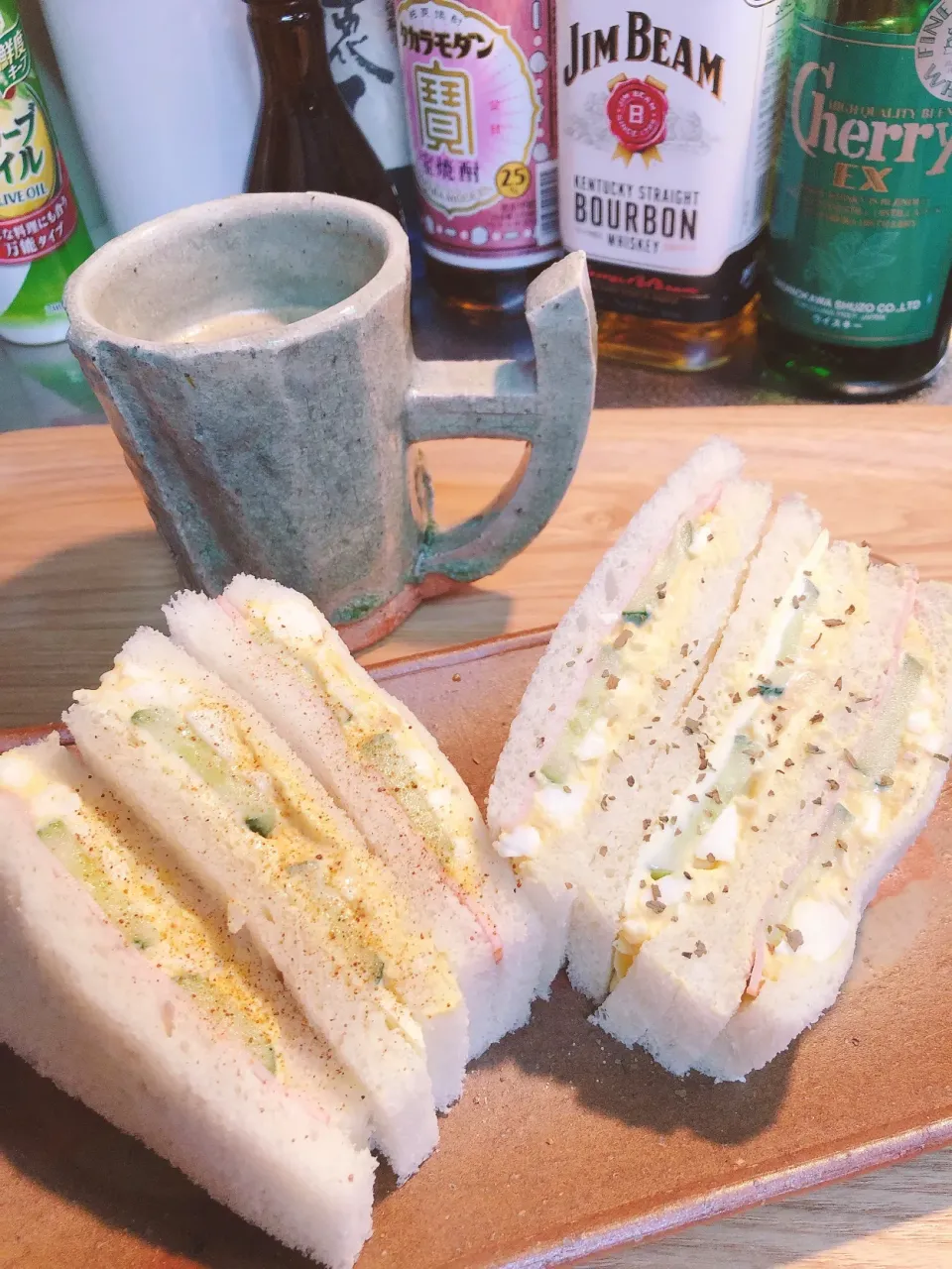 朝ごパン🥪久しぶりの玉子サンド。|海斗さん