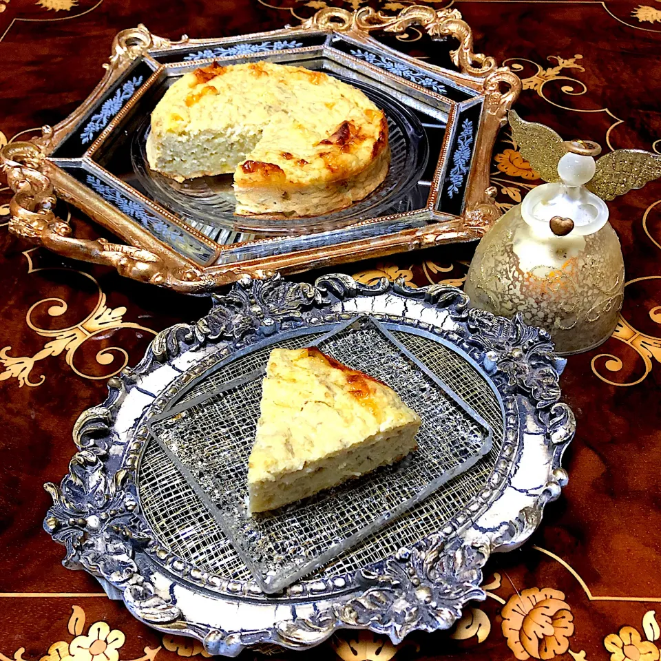 おからバナナ🍌チーズ🧀ケーキ🌸|henryさん