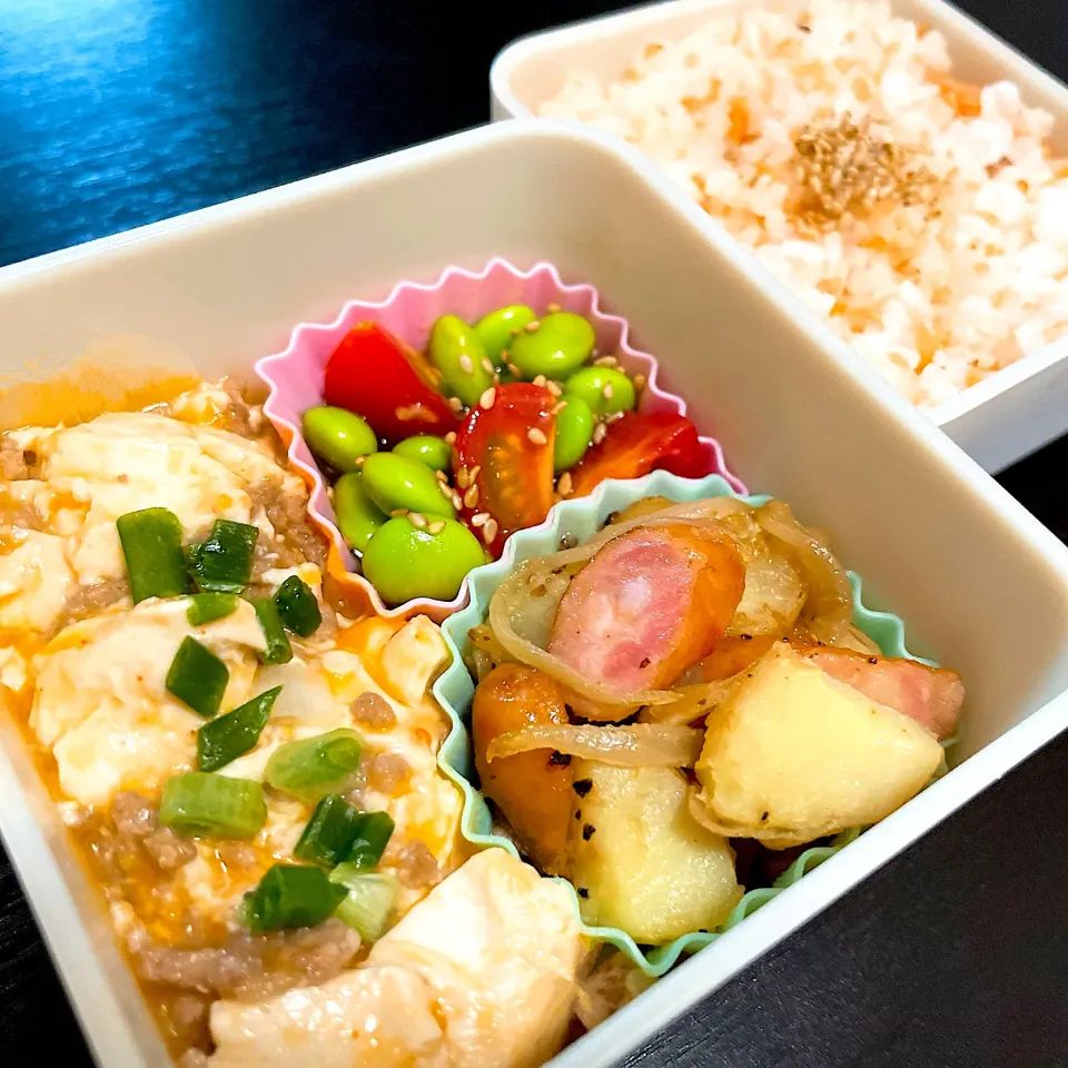 Snapdishの料理写真:麻婆豆腐弁当|912cnc48さん