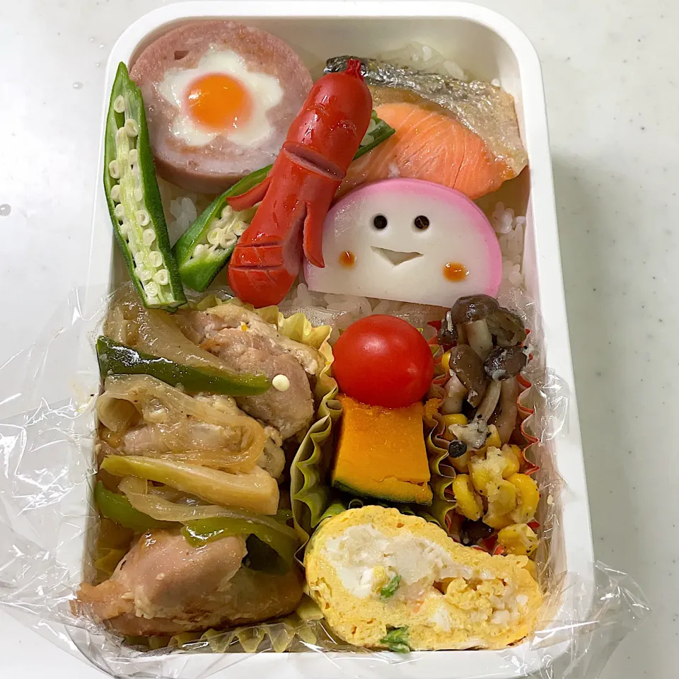 Snapdishの料理写真:2021年4月6日　オレ弁当♪|クッキングおやぢさん