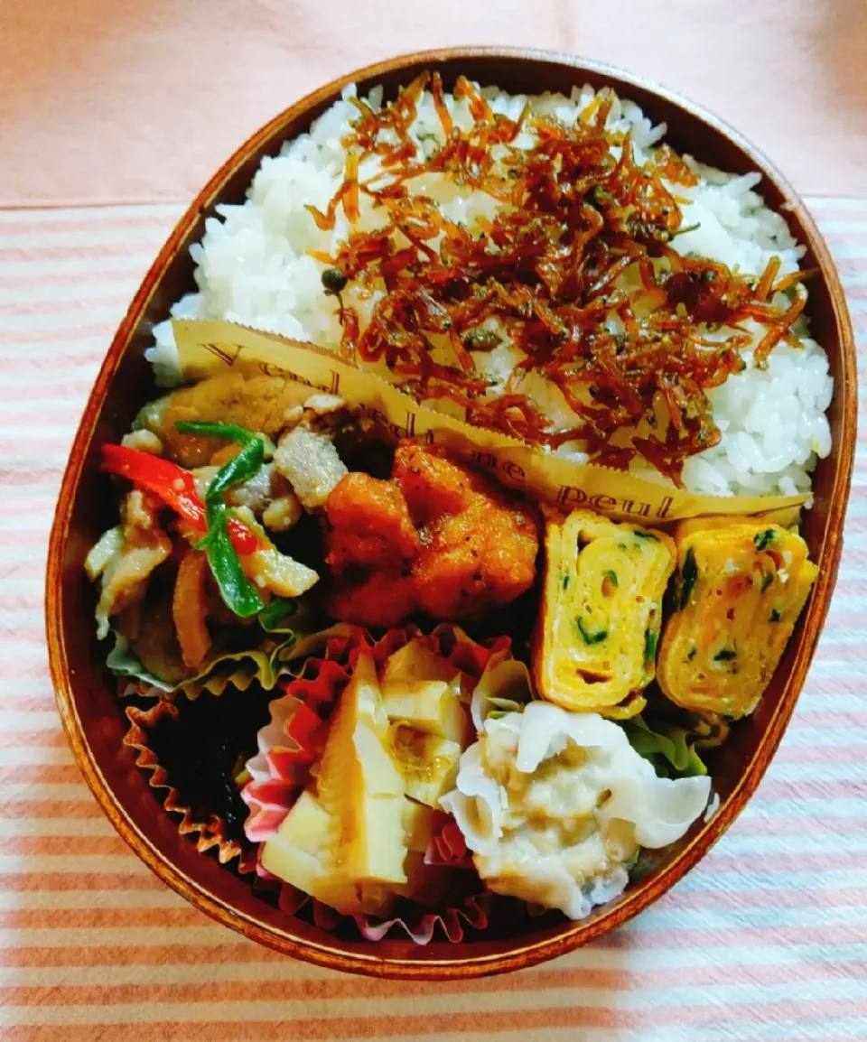 今日のお弁当🍱火曜日🏵️|ゆかさん