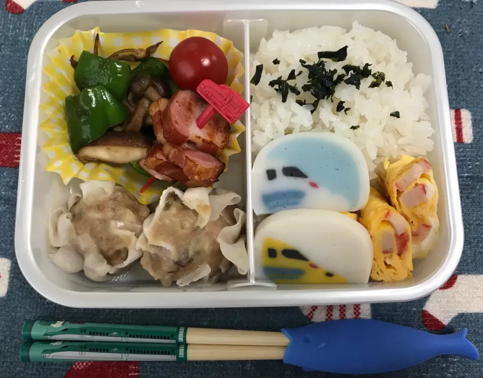 息子のお弁当20210406|yktkさん