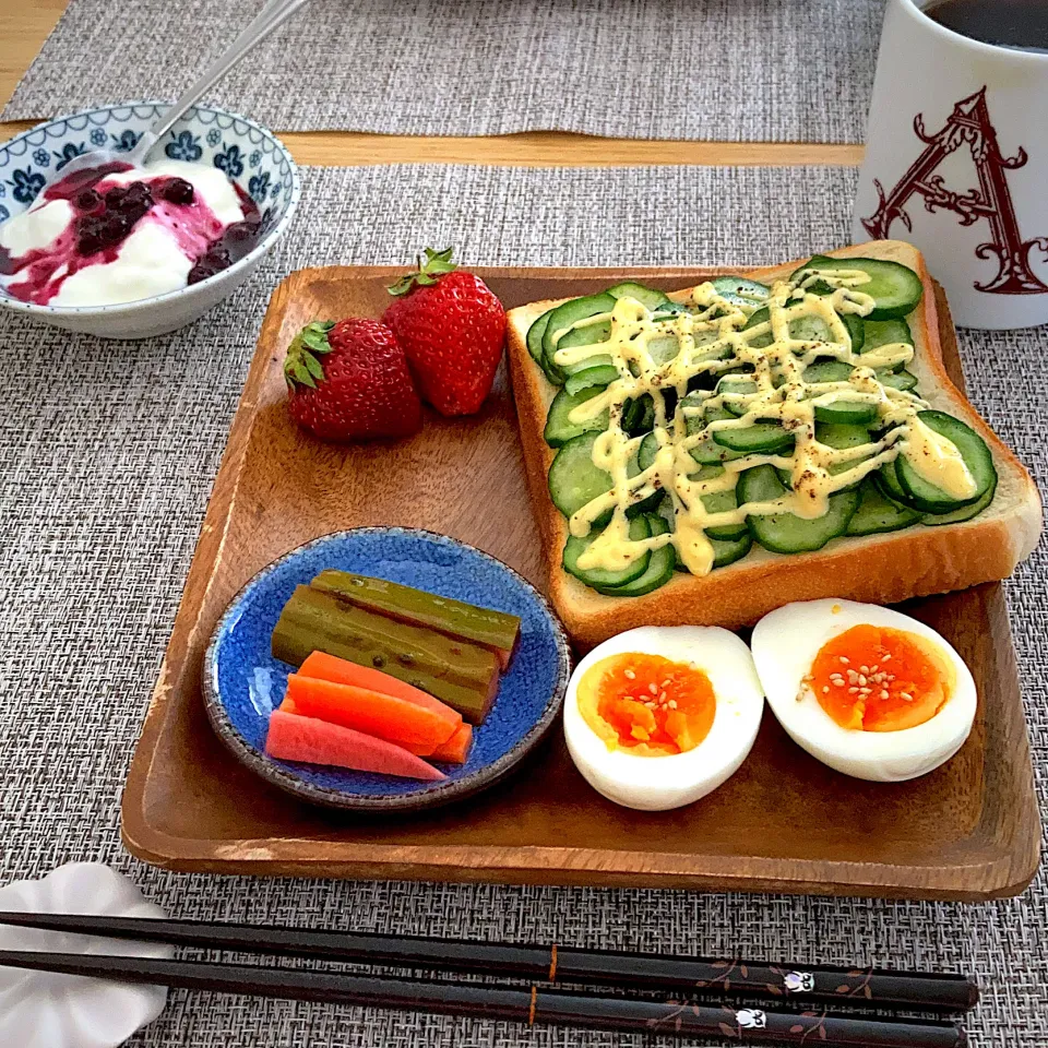 朝食|ツインうさぎさん