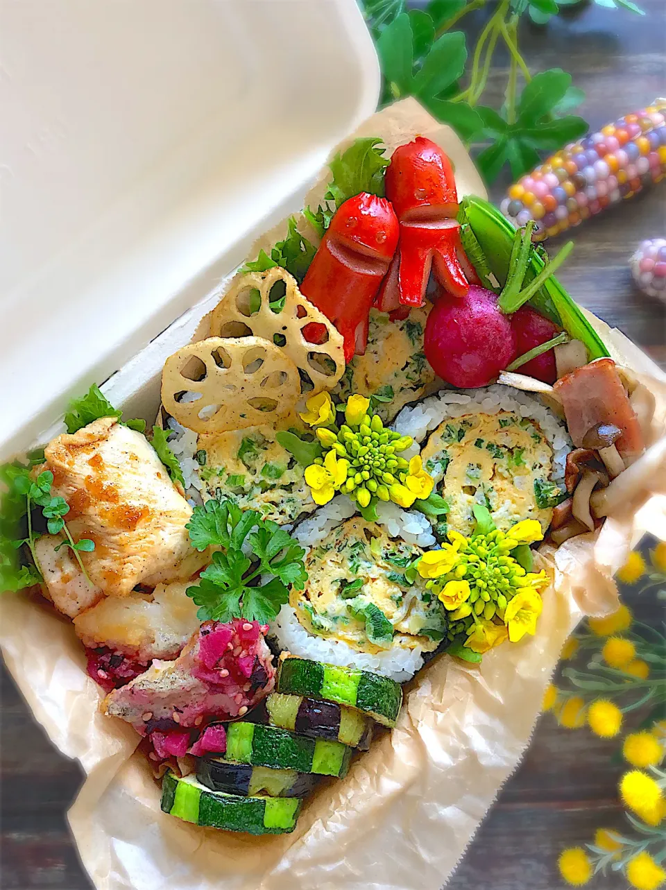 Snapdishの料理写真:今日のダイエット弁当🍱|みゆきさん