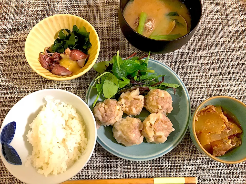 シュウマイ定食|おーたけさん