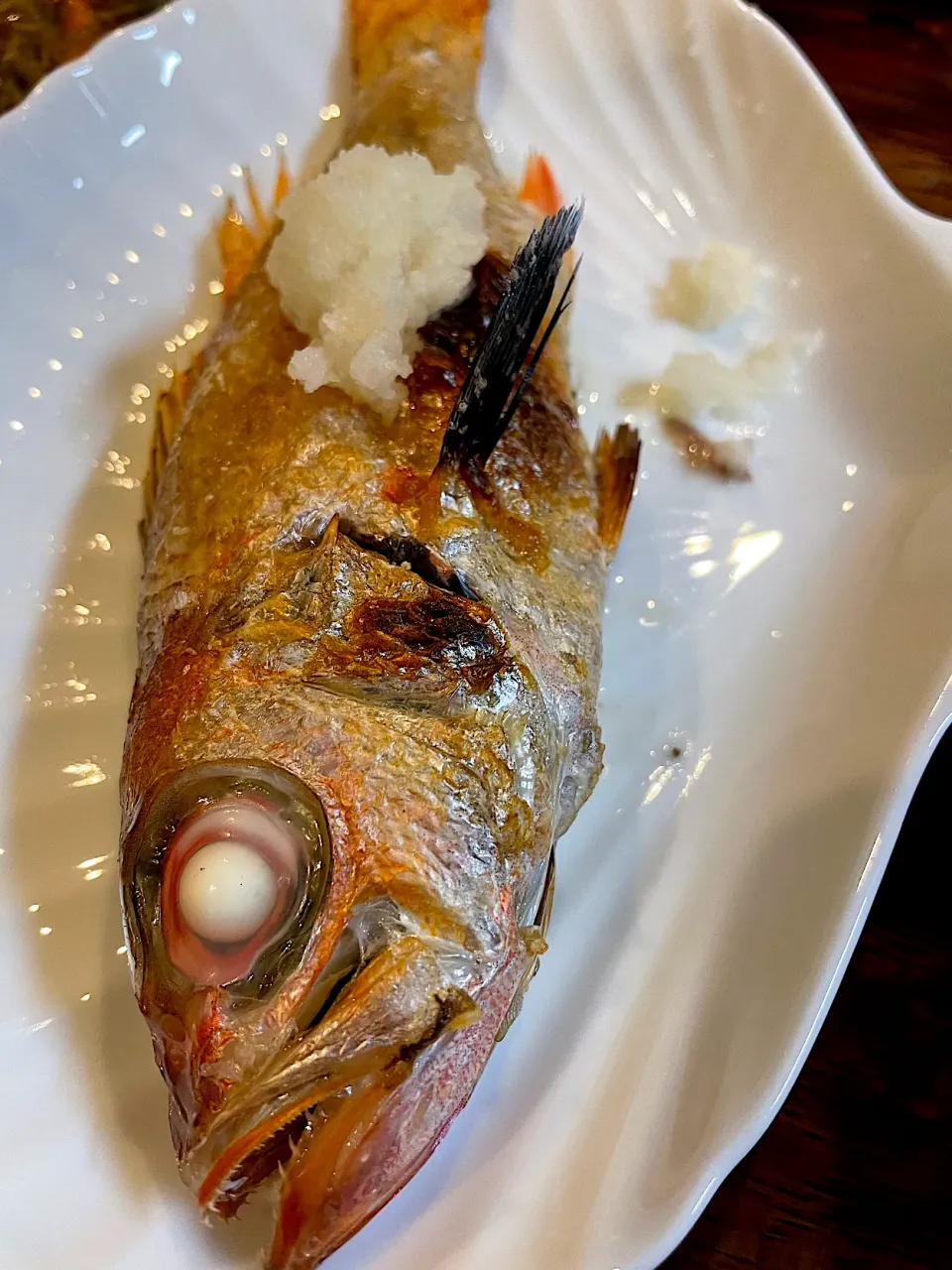 Snapdishの料理写真:のどぐろ塩焼き|Toru Satoさん