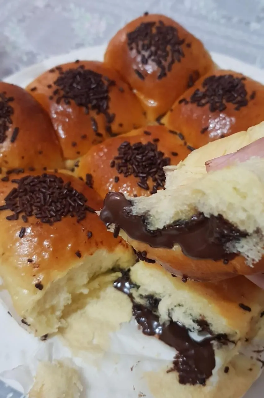 Soft Bread with Choco filling 💕.|angga_raeniさん